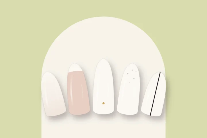 Ongles en gel blancs : lacté, pur ou nacré