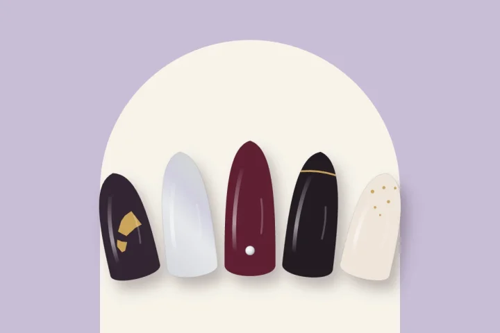 Ongles en gel pour les fêtes : 8 modèles qui brillent sans en faire trop