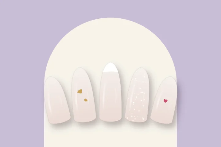 Ongles blanc laiteux : 12 idées, la bonne nuance et le tuto
