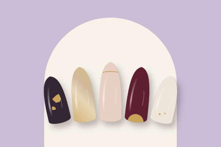 Ongles dorés : or mat, chrome ou feuille d’or